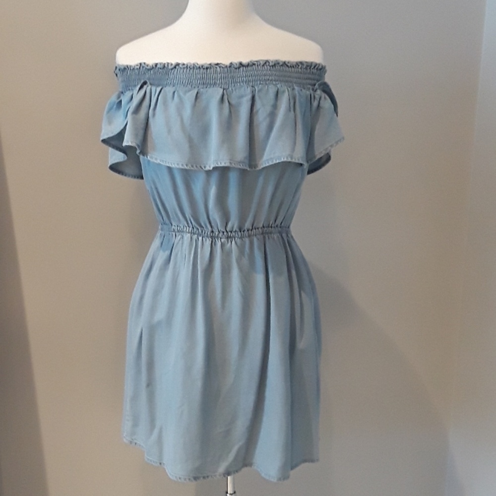 Express Chambray Dress